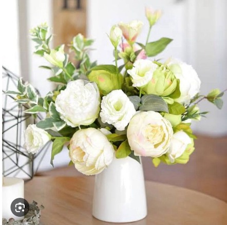 Peonies White